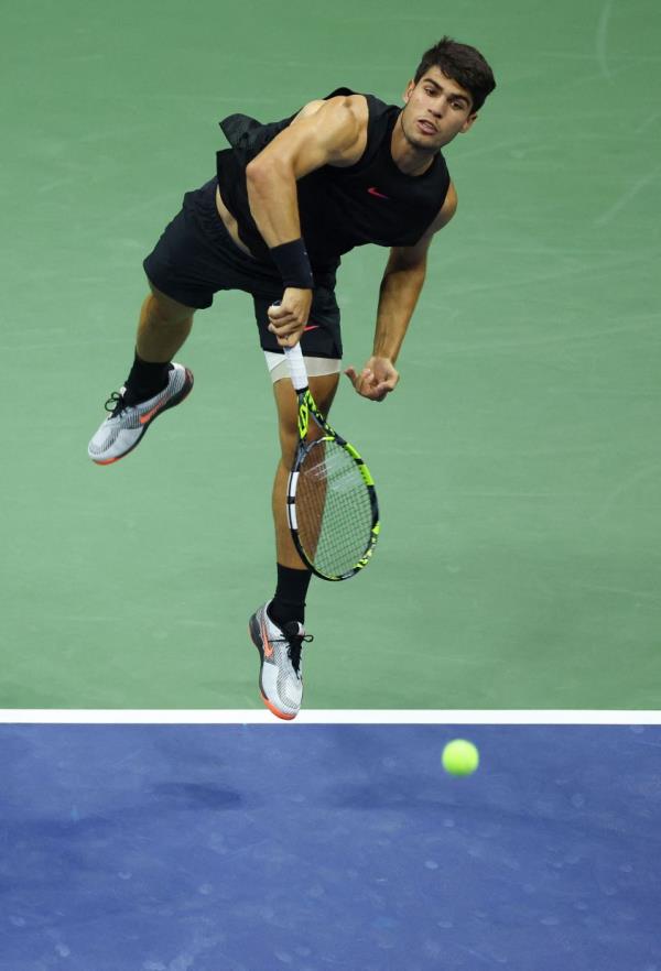 Spain’s Carlos Alcaraz won the French Open and defended his Wimbledon title this year. — AFP